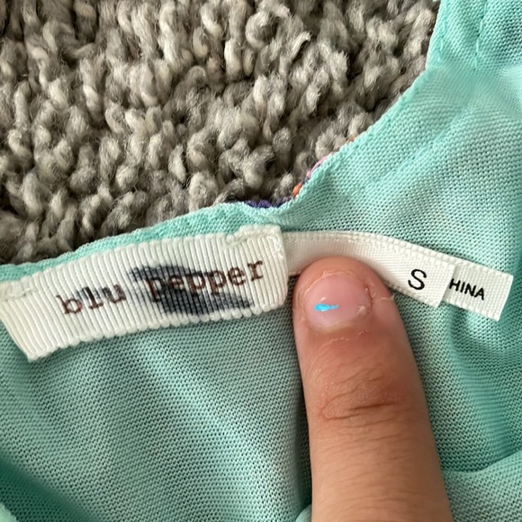 A beautiful Dress that is brand new.Plus the dress is a beautiful turquoise. - Picture 3 of 4